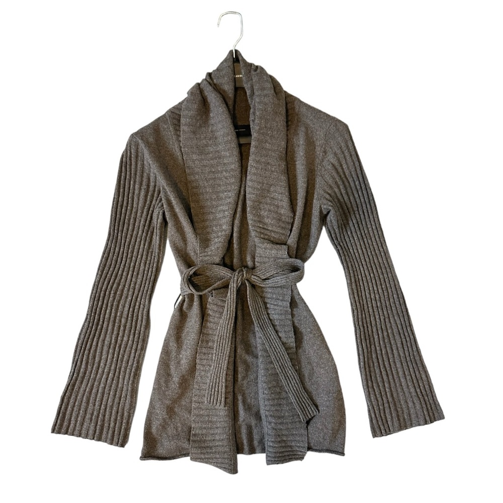 Aqua 100% Cashmere Sweater Cardigan Small